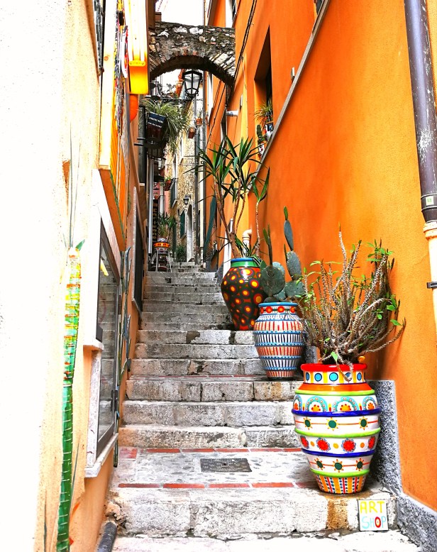 Taormina, centro storico.