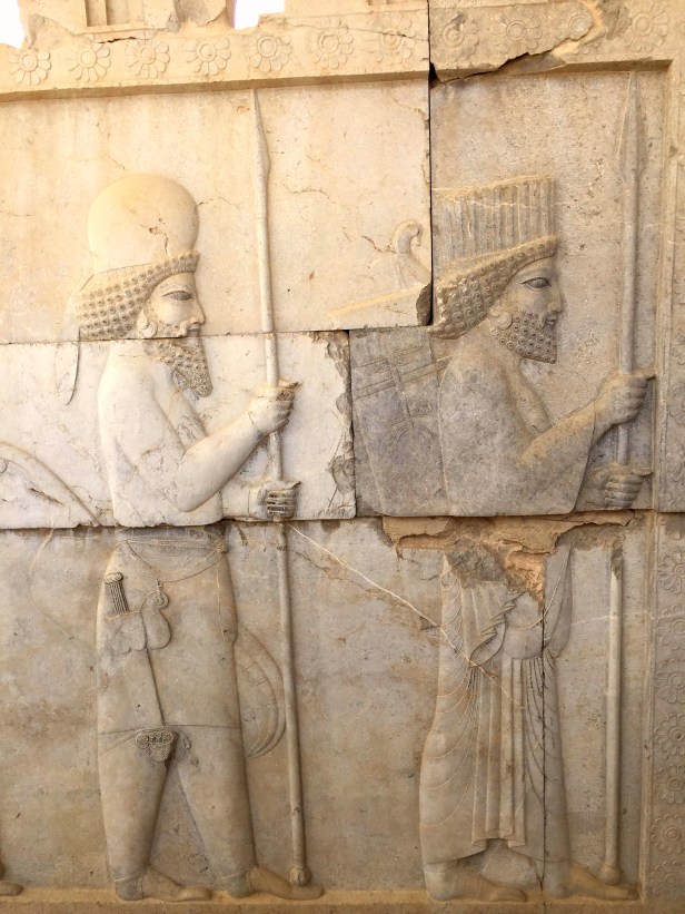 Persepoli, bassorilievo Palazzo Apadana.