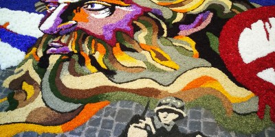 Particolare di un "quadro".