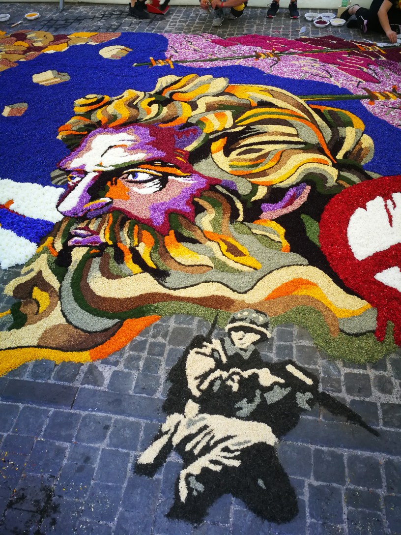 Particolare di un "quadro".