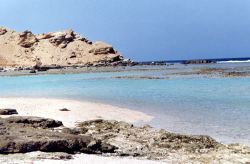 Marsa Alam spiaggia.