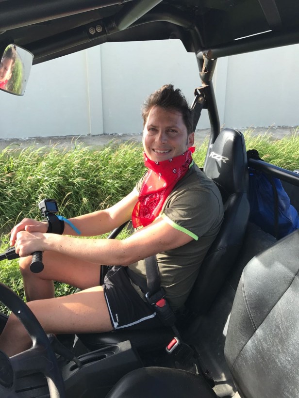 Sul quad, Arikok National Park.