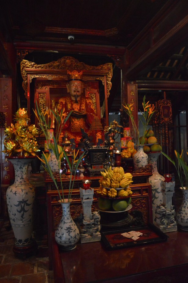 Interno tempio della letteratura, Hanoi.