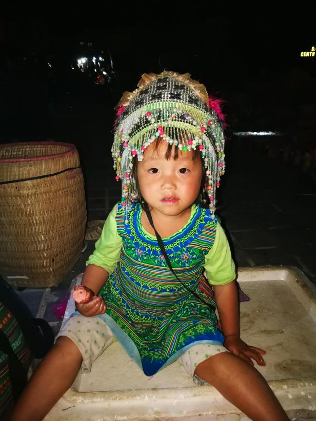 Sa Pa abiti tradizionali degli abitanti della vallata.Sa Pa abiti tradizionali degli abitanti della vallata.