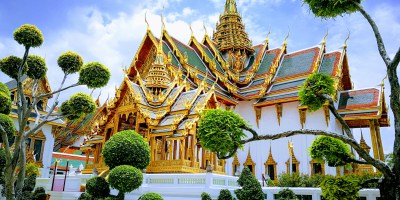 Il Grande Palazzo Reale di Bangkok, agosto 2019.