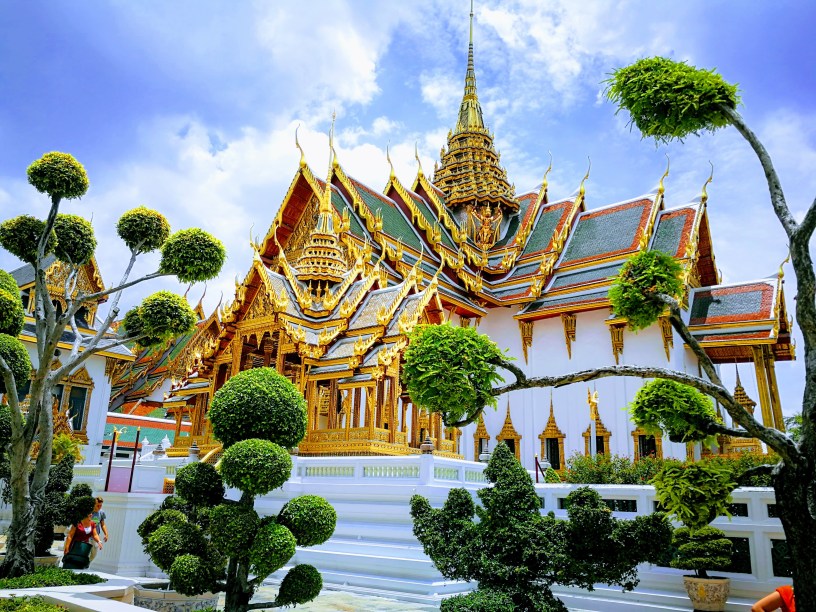 Il Grande Palazzo Reale di Bangkok, agosto 2019.