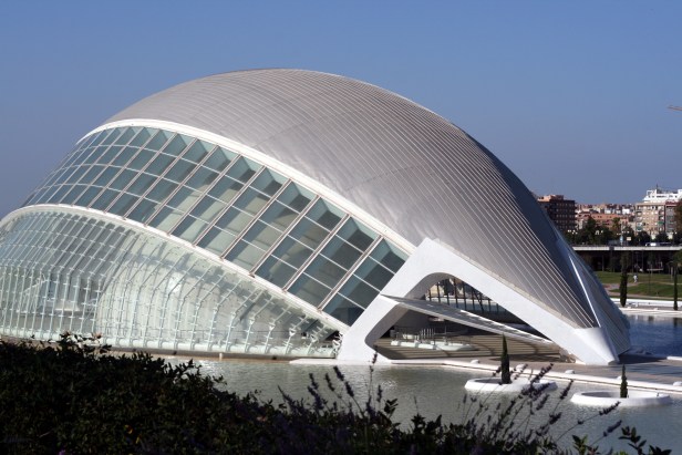 "Hemisferic", Cittadella delle arti e delle scienze.