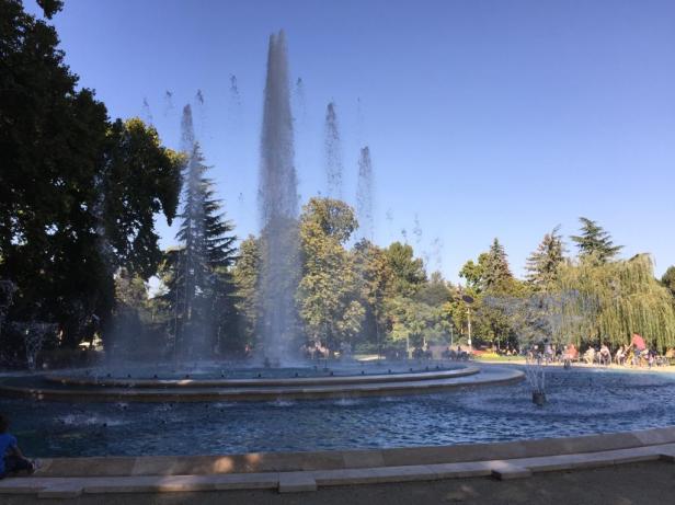 Fontana musicale, isola Margherita.