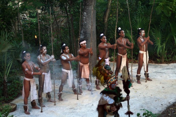 Spettacolo Maya, Parco Xcaret.