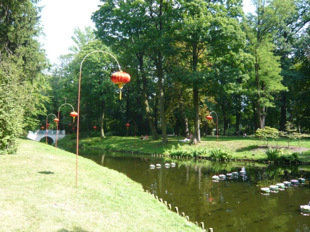 "Parco Lazienki", padiglione cinese.