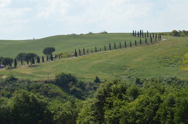 Val d'Orcia dalla Cappella della Madonna di Vitaleta.