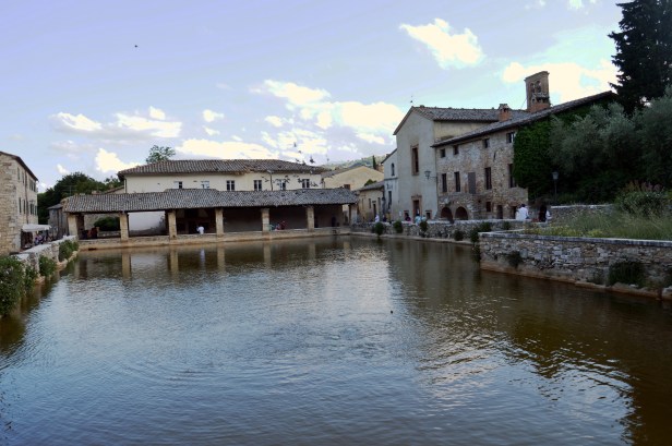 Piazza delle sorgenti, Bagni Vignoni.